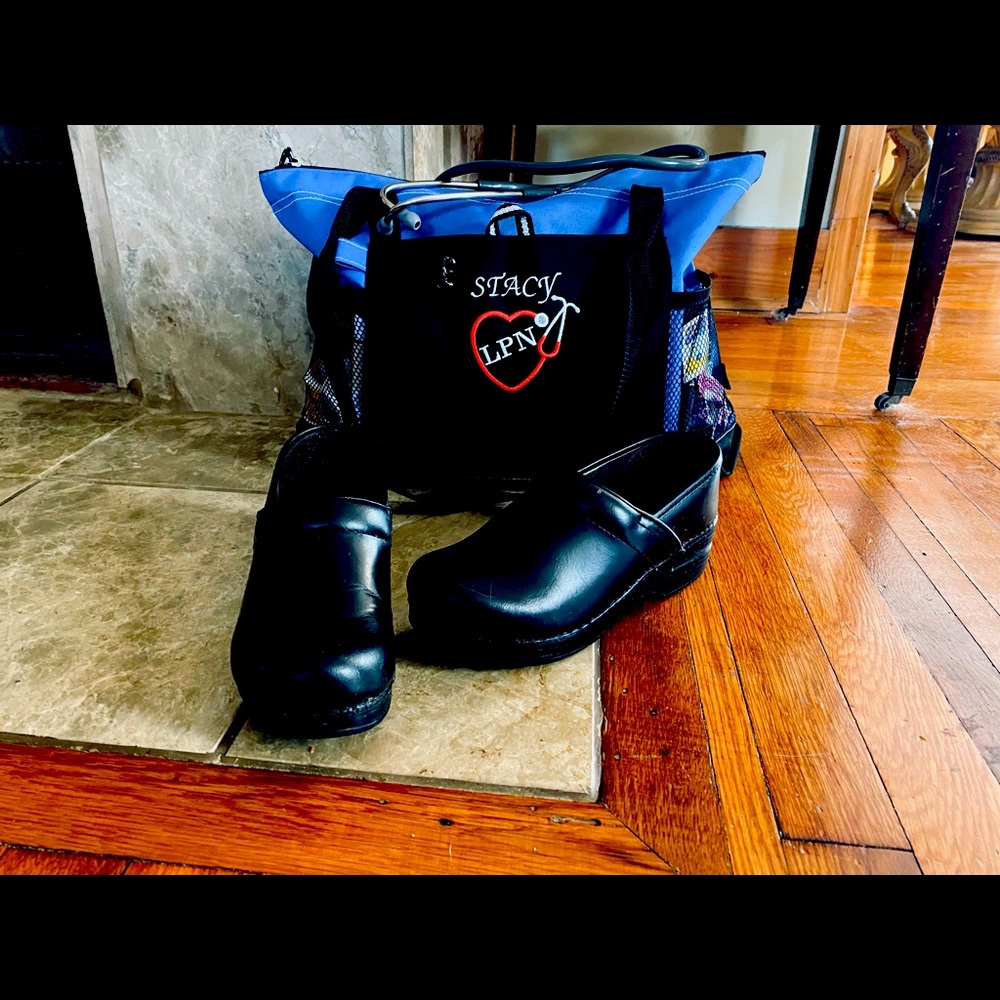 Size 37 Dansko black leather